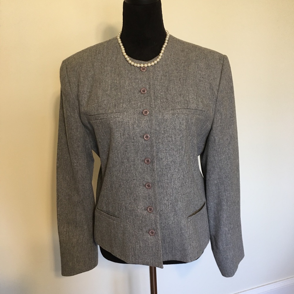 Wool Blazer - image 1
